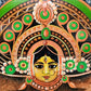 CHHAU MASK (GREEN)