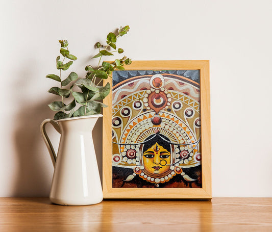 CHHAU MASK (WHITE) - Jharokha