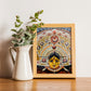 CHHAU MASK (WHITE)