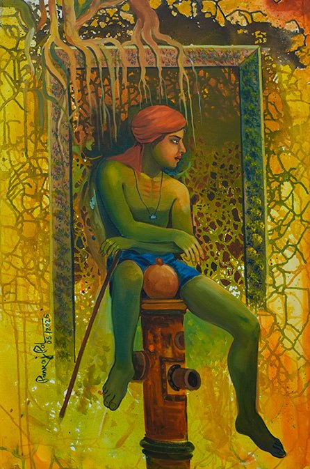 SEARCHING THE GREENERY - Jharokha