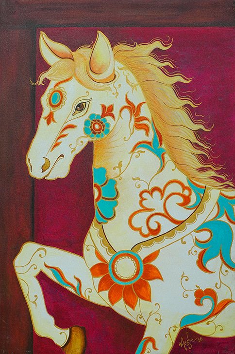 THE GILDED STEED - Jharokha