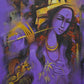 VIOLET DEVOTION OF RADHA - Jharokha